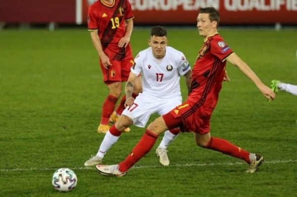 Сборная Беларуси по футболу завершает 2021 год на 94-м месте рейтинга ФИФА