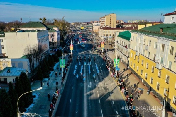 Посмотрите с высоты. Сегодня в Бресте провели рождественский парад
Посмотрите с высоты. Сегодня в Бресте провели рождественский парад