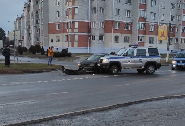 ДТП с участием милицейского автомобиля произошло в Пинске