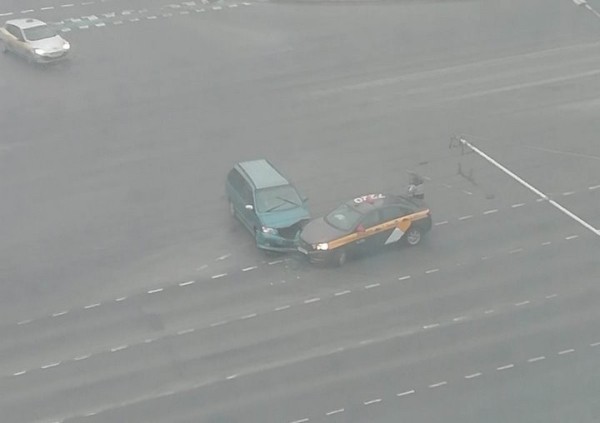 Водитель такси спровоцировал ДТП в Бресте