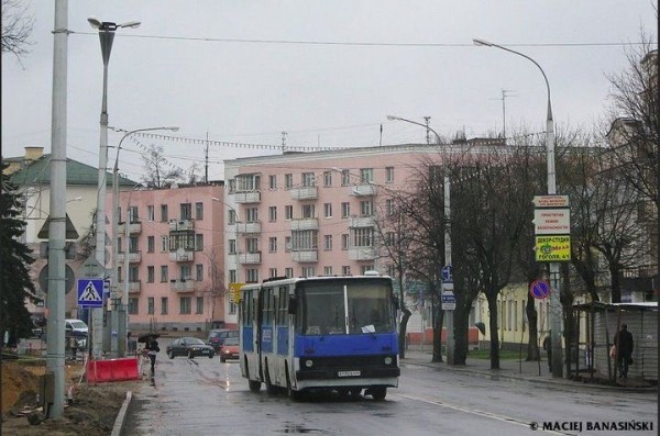 
                Автобусы «Икарус» на улицах Бреста
            