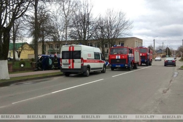Подробности ДТП в Березе, в котором пострадала женщина-водитель