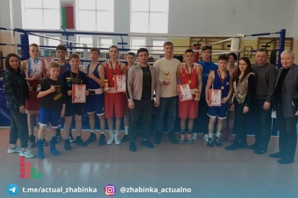 В Жабинке определяли лучших боксеров среди юношей