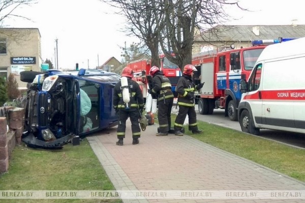 Подробности ДТП в Березе, в котором пострадала женщина-водитель