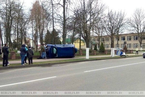 Подробности ДТП в Березе, в котором пострадала женщина-водитель