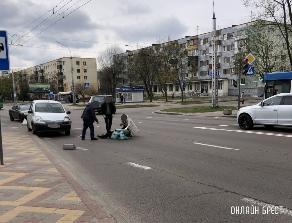 В Бресте на Я.Купалы водитель сбил женщину. Стали известны подробности