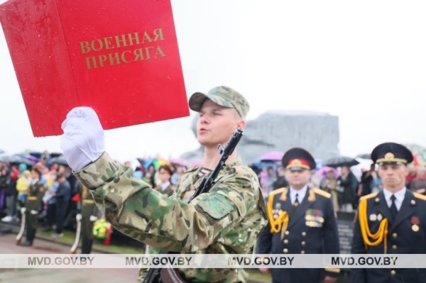 Торжественная присяга прошла в Брестской крепости. Видео и фото
