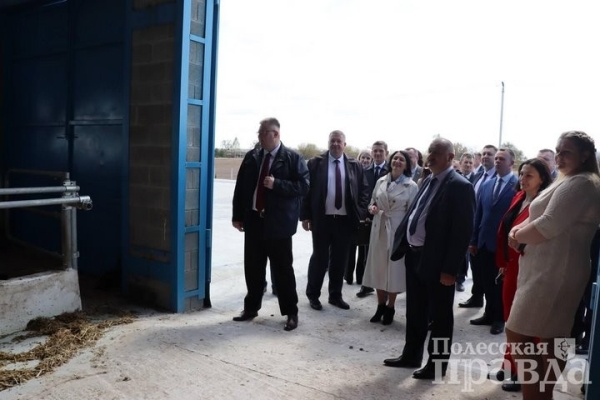 В Брестской области в Колодеевичах торжественно открыли новую молочно-товарную ферму