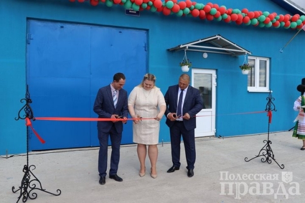 В Брестской области в Колодеевичах торжественно открыли новую молочно-товарную ферму