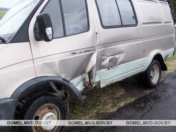 Водитель нарушила правила обгона – Renault с двумя детьми опрокинулся в канал