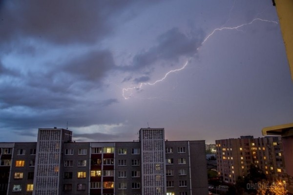 В Бресте и области на завтра объявлен оранжевый уровень из-за сильных гроз