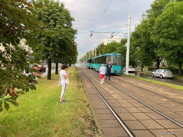 Залитые улицы. Стихия в Минске разыгралась не на шутку