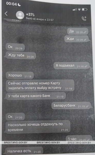 В Брестской области 25-летний преподаватель решил «заказать» девушку. Что было дальше?