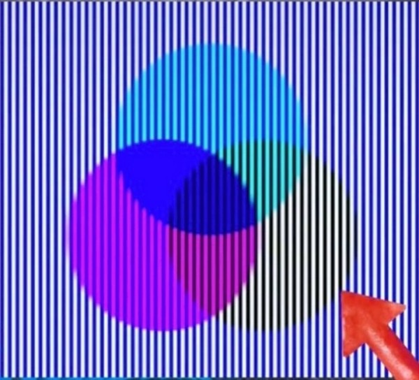 Если вы видите желтый круг, мозг вас обманул Если вы видите желтый круг, мозг вас обманул