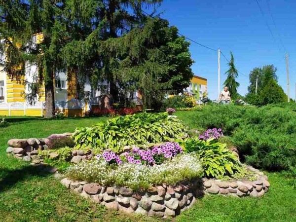 Полюбуйтесь на цветочный океан Видомли (агрогородок в Брестской области)