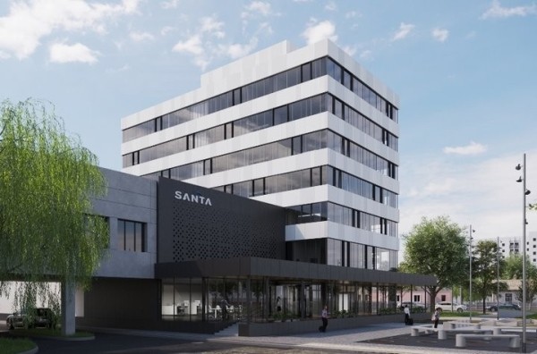 Как в Бресте обретает стройность и новый облик будущий офис группы компаний «SANTA» Как в Бресте обретает стройность и новый облик будущий офис группы компаний «SANTA»