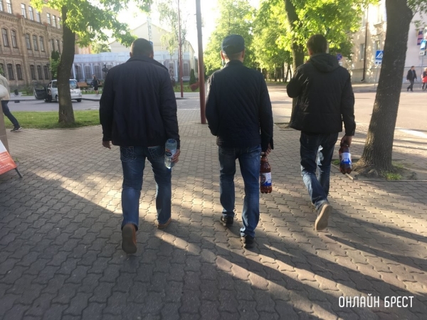 Сотни человек в Лунинецком районе оштрафованы за пьянку