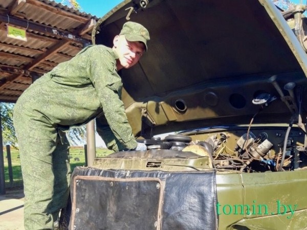 Как брестские ракетчики переводят технику на зимний период эксплуатации