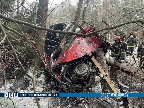 В Брестской области произошло серьезное ДТП