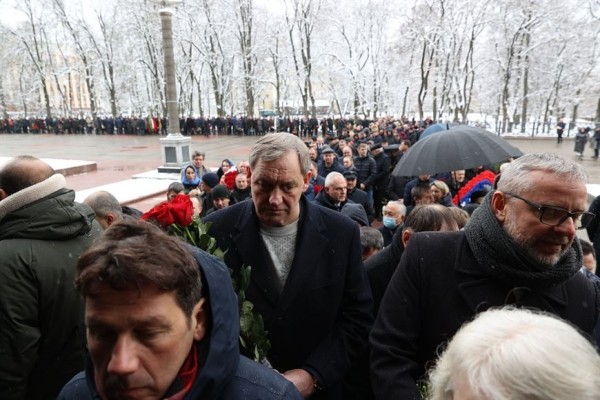 Церемония прощания с Владимиром Макеем