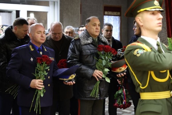 Церемония прощания с Владимиром Макеем