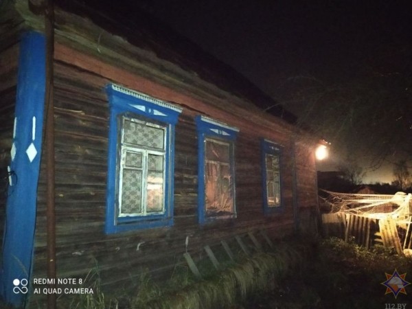 В Брестской области на мужчине загорелась одежда