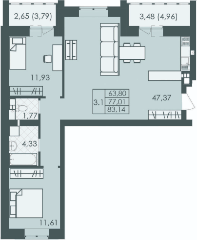 На «трешки» в центре Бреста запустили платежные каникулы. За квартиры пока можно не платить?
