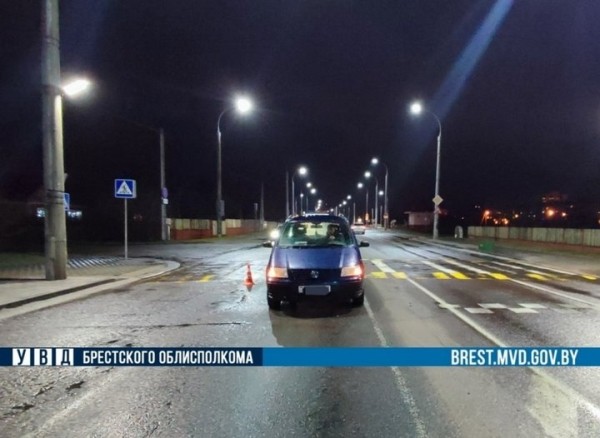 На улице Суворова в Бресте сбили пешехода