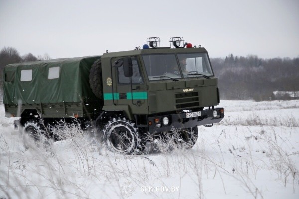 ГПК показал, какие белорусские грузовики «служат» на границе