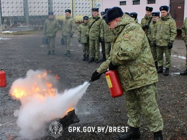 В Брестской пограничной группе начался новый учебный год