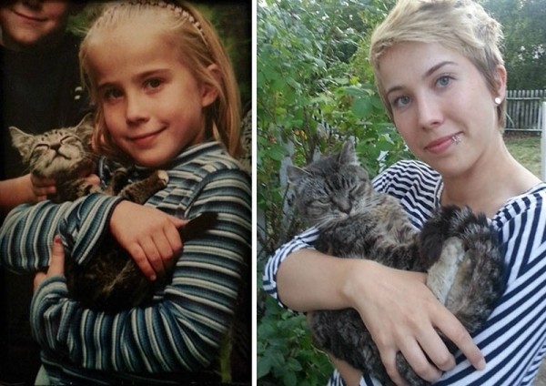 Что выросло, то выросло — 18 лучших попыток воспроизведения детских фотографий