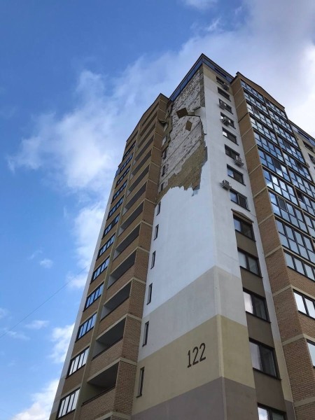 Не только утеплитель. Какие еще проблемы создал ветер в Бресте Не только утеплитель. Какие еще проблемы создал ветер в Бресте