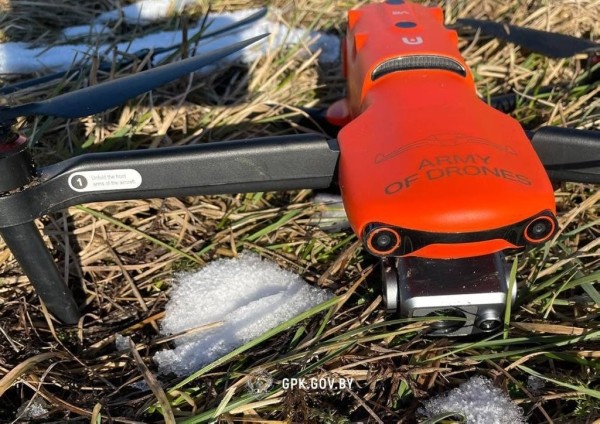 ГПК: пинские пограничники перехватили украинский беспилотник