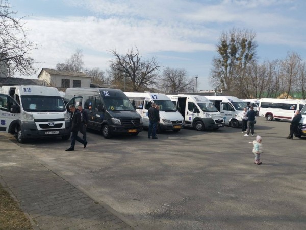 В Бресте провели смотр маршрутных такси