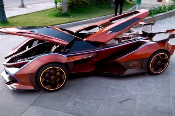 Блогер из Вьетнама построил для сына копию Lamborghini. Смотрите, как она выглядит Блогер из Вьетнама построил для сына копию Lamborghini. Смотрите, как она выглядит