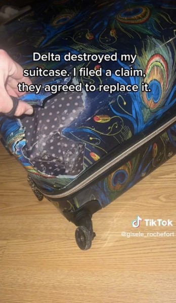 Авиакомпания повредила багаж и предложила пассажирке странную компенсацию Авиакомпания повредила багаж и предложила пассажирке странную компенсацию