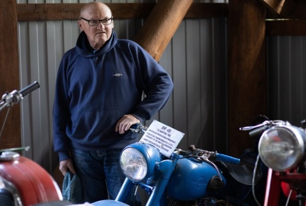 Легендарный тульский «Муравей» и венгерская «Паннония». Белорус собрал большую коллекцию советской мототехники