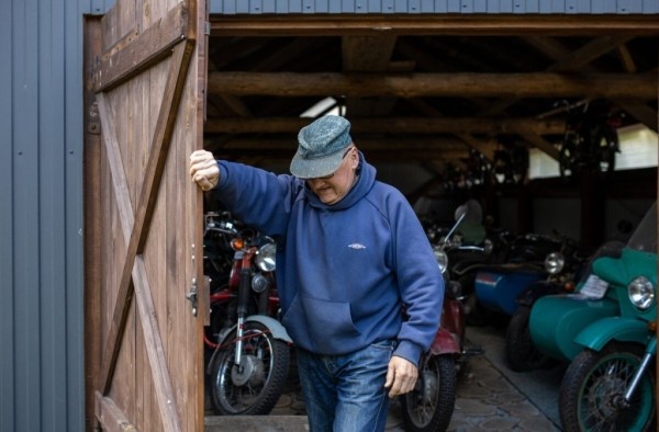 Легендарный тульский «Муравей» и венгерская «Паннония». Белорус собрал большую коллекцию советской мототехники