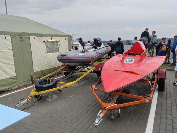 Торжественное открытие аэродрома под Брестом Торжественное открытие аэродрома под Брестом