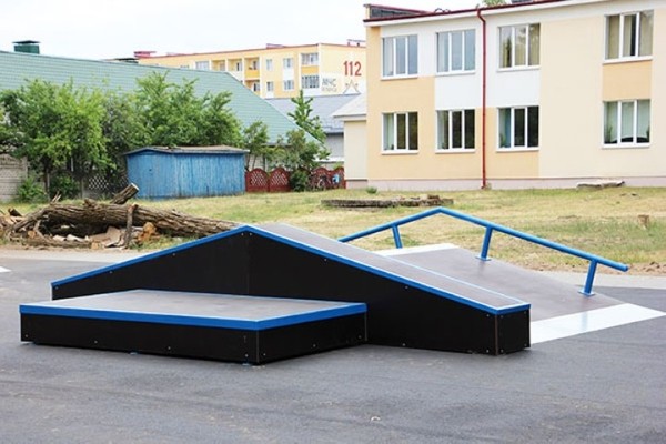 Скейт-парк обустраивают в Ганцевичах