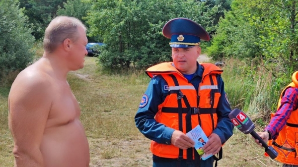 Под прицелом брестских спасателей любители рыбной ловли Под прицелом брестских спасателей любители рыбной ловли