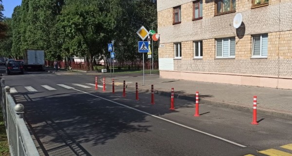 В Бресте появились островки безопасности рядом с объектами социальной сферы