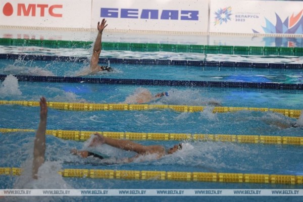 На базе Дворца водных видов спорта в Бресте завершились состязания по плаванию в рамках II Игр стран СНГ