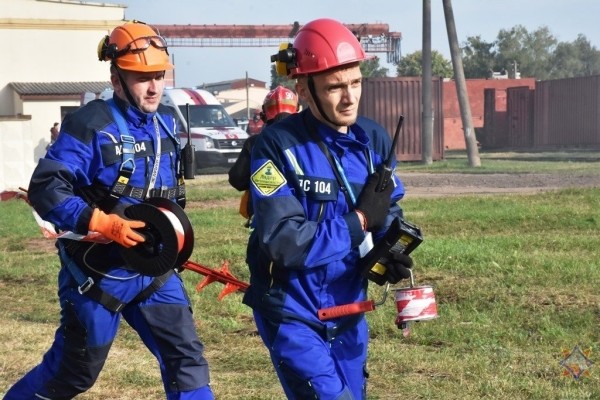 В Бресте прошли учения на железнодорожном транспорте