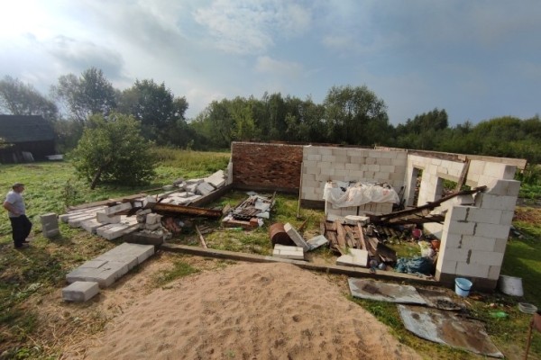 Серьёзные последствия непогоды в Антополе Серьёзные последствия непогоды в Антополе