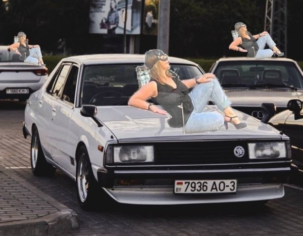 &laquo;Женщина-кошка&raquo; из Минска стала мемом. В автомобильных пабликах &laquo;пожар&raquo;