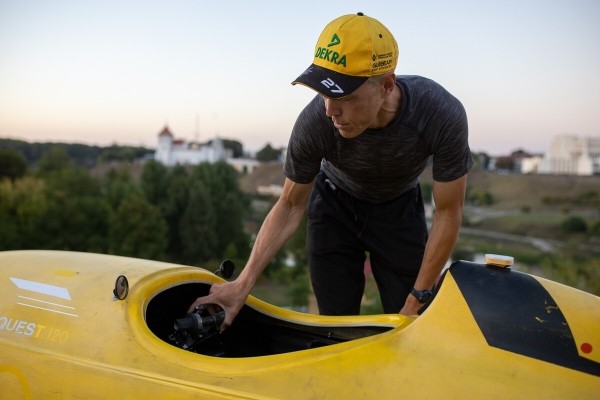Крути педали! Белорус купил в Голландии веломобиль и вернулся на нём в Беларусь, проехав 1 600 км Крути педали! Белорус купил в Голландии веломобиль и вернулся на нём в Беларусь, проехав 1 600 км