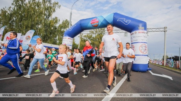 Около 500 взрослых и детей вышли на старт Берестейского забега Около 500 взрослых и детей вышли на старт Берестейского забега