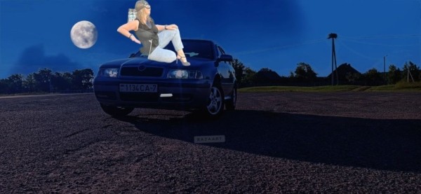 &laquo;Женщина-кошка&raquo; из Минска стала мемом. В автомобильных пабликах &laquo;пожар&raquo;