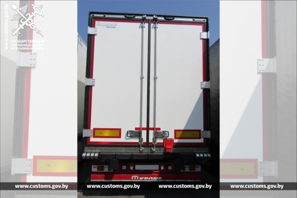 Через &laquo;Козловичи&raquo; в Беларусь ввезли полуприцеп с измененным VIN